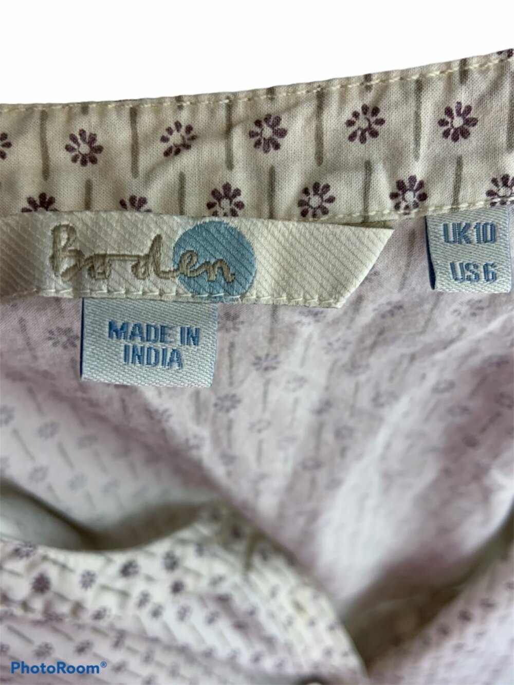 Women's Boden floral top size 6 - Picture 8 of 9